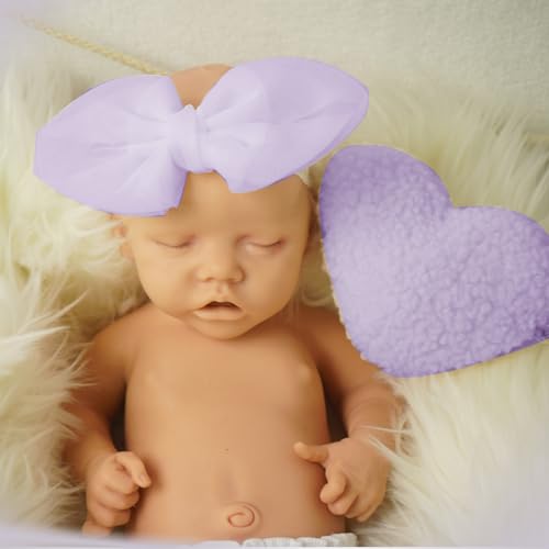 KUICEO Reborn Dolls Silicone Full Body 44CM Realistic Newborn Baby Doll Baby Girl Doll Real Life Reborn Babies Lifelike Baby Doll for Girls (Elfenbein) von KUICEO