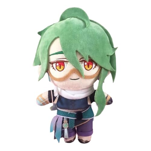 KUKUShining Genshin Impact Kuscheltier, 20cm Weiche Anime Figur Ausgestopftes Plüschtier Süße Cartoon Spielzeugpuppe for Gamer Fans Geschenke(Bai Zhu) von KUKUShining