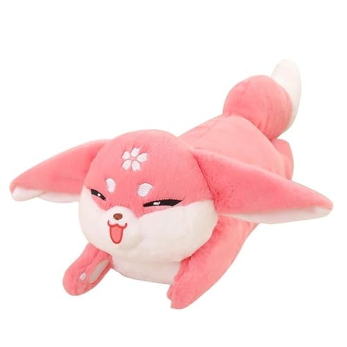 Genshin Yae Miko Fuchs Plüsch, 50CM Cartoon Fuchs Kuscheltier Weiches Anime Kissen Spielzeug for Gamer Fans Geschenk von KUKUShining