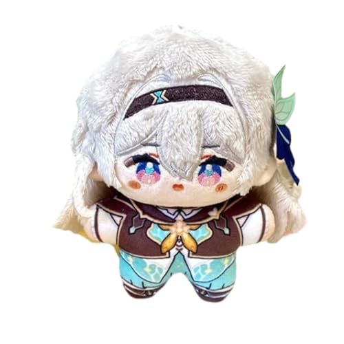 Honkai Star Rail Plüsch Schlüsselanhänger, 12CM Süße Plüschfigur Anhänger for Rucksack, Kawaii Anime Mini Puppe for Gamer Fans(Dr.Ratio) von KUKUShining