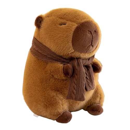 KUKUShining Capybara Plüschtier, Kuscheltiere Stofftiere Plüschkissen Super Weiche Gefüllte Spielzeug for Kinder(30CM/11.8IN) von KUKUShining