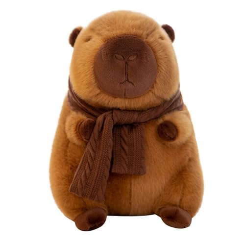 KUKUShining Capybara Plüschtier, Kuscheltiere Stofftiere Plüschkissen Super Weiche Gefüllte Spielzeug for Kinder(50cm/19.8in) von KUKUShining