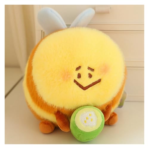 KUKUShining Charmante Bienen Plüschtiere, Flauschige Kuschelbienen, Perfekt für Kinder und Erwachsene, Schlafzimmerdeko und Spielgefährten(Bitterbee,28cm/11in) von KUKUShining