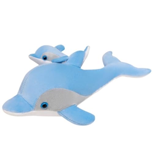KUKUShining Delphin Plüschtier, Süßes Weiches Kuscheltier for Mutter Und Kind Kawaii Kissen Plüschtier for Kinder Geschenk for Babys KUKUShining Delphin Plüschtier, Süßes Weiches Kuscheltier for Mutter Und Kind Kawaii Kissen Plüschtier for Kinder Geschenk for Babys von KUKUShining