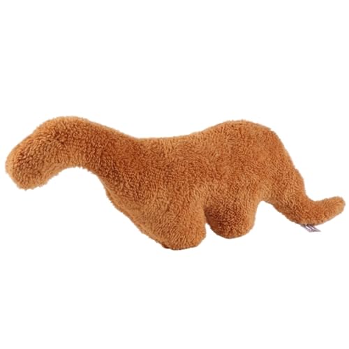 KUKUShining Dino Nugget Plüsch Kissen, Chicken Nuggets Kuscheltier Dinosaurier Stofftier Kissen Plüschtiere Puppe for Kinder Jungen Mädchen(Brontosaurus) von KUKUShining