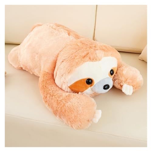 KUKUShining Faultier Plüschtier, Kuscheliges Stofftier Kissen Kawaii Babypuppe Flauschiges Für Kinder Mädchen Jungen Geburtstagsgeschenke(60cm/23.6in) von KUKUShining