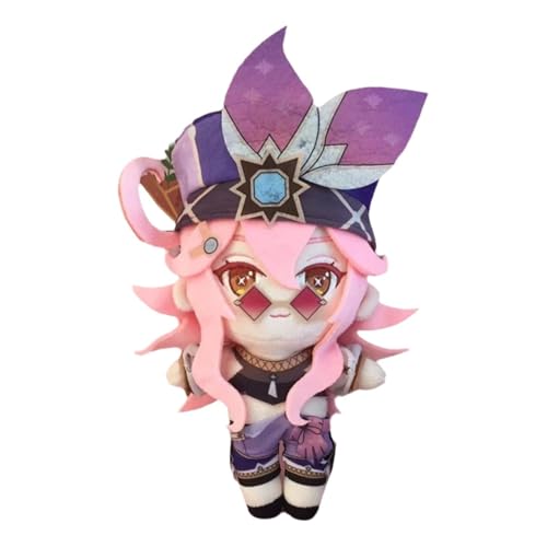 KUKUShining Genshin Impact Kuscheltier, 20cm Weiche Anime Figur Ausgestopftes Plüschtier Süße Cartoon Spielzeugpuppe for Gamer Fans Geschenke(Dori) von KUKUShining