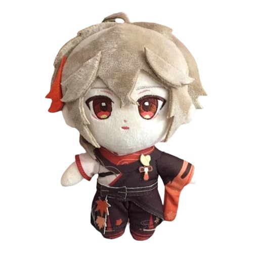 KUKUShining Genshin Impact Plüsch, 20cm Anime Figur Kuscheltier Weiches Cartoon Spielzeug Süße Stoffpuppe for Fans Geburtstagsgeschenke(Kaedehara Kazuha) von KUKUShining