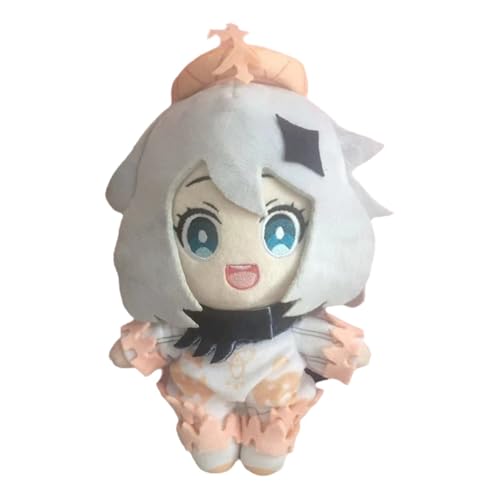 KUKUShining Genshin Impact Plüsch, 20cm Anime Figur Kuscheltier Weiches Cartoon Spielzeug Süße Stoffpuppe for Fans Geburtstagsgeschenke(Paimon) von KUKUShining