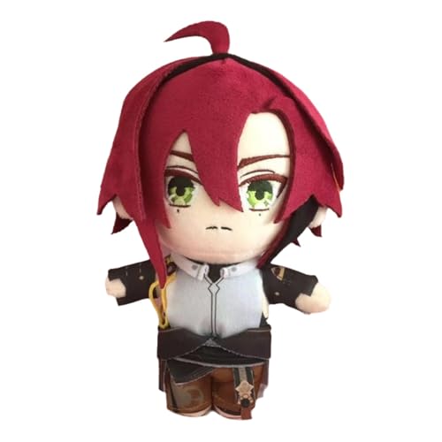 KUKUShining Genshin Plüschtier, 20cm Anime Plüsch Spielzeug Charakter Kuscheltier Cartoon Impact Spielzeugpuppe Geschenk for Fans Und Spieler(Shikanoin Heizou) von KUKUShining