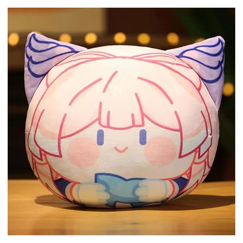 KUKUShining Genshin Plüschtier, Anime Figur Schlüsselanhänger Plüschtier Weiches Stofftier Dekokissen Puppe for Fans Geschenke(Kokomi,30CM Pillow) von KUKUShining