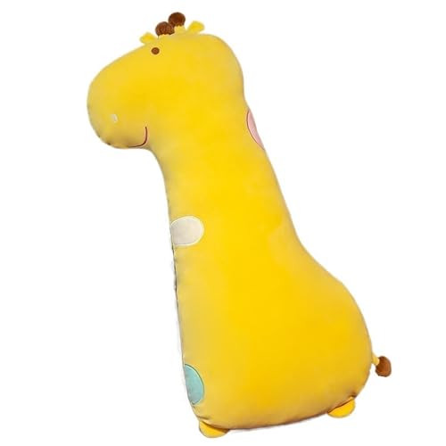 KUKUShining Giraffen Plüsch, Stofftier Kuscheltier Schlafkissen Kuschelige Lebensechte Puppe Damenbeinkissen Als Geburtstagsgeschenk(100cm/39.4in) von KUKUShining