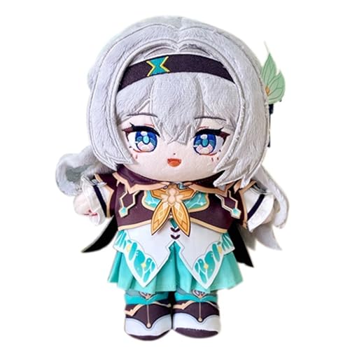 KUKUShining Honkai Star Rail Kuscheltier, 20cm Anime Ankleidepuppe Mit Kleidung Süßes Weiches Plüschtier Als Geschenk for Gamer Fans(Firefly) von KUKUShining