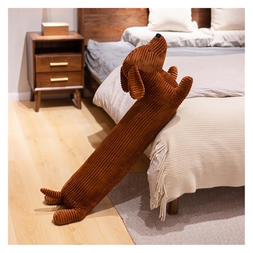 KUKUShining Kuschelig Dachshund Hund Kuscheltier, Langes Stofftier Puppe Plüschtier für Kinder und Erwachsene, Ideal zum Entspannen und für Spielzimmer(70cm/27.6in) von KUKUShining