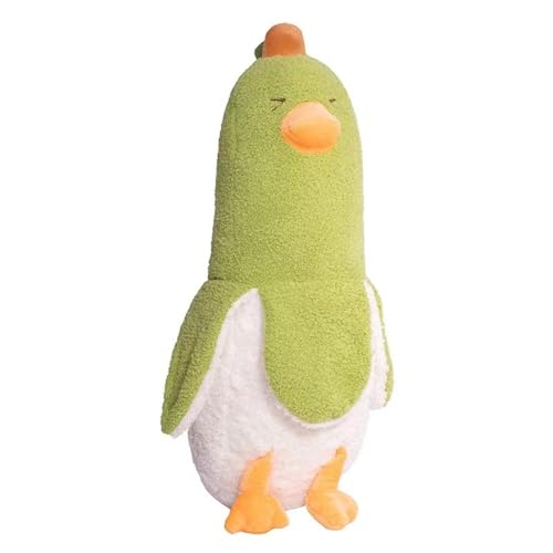 KUKUShining Niedliches Bananen-Enten Plüschtier, Weiches und Liebenswertes Kuscheltier für Kinder und Erwachsene, Perfekt für Raumdekoration und Geschenke(Green,70cm/27.6in) von KUKUShining