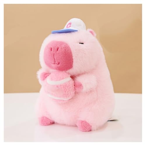 KUKUShining Niedliches Baseball Capybara Plüschtier | Bezaubernde Stofftiere In Uniformen | Superweich Und Kuschelig for Kinder Und Sammler(Pbase(Retractable),50cm/19.7in) von KUKUShining