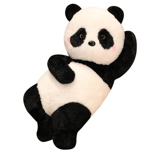 KUKUShining Panda Plüschtier, Stofftier Teddy Weiches Kuscheltier Kinder Flauschige Puppe Schlafkissen for Jungen Und Mädchen Valentinstag Geburtstag(55cm/21.7in) von KUKUShining