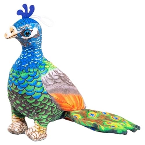 Pfau Plüsch, Kuschelweiche Stofftier Puppe Simulation Pfauen Plüschtier Spielzeug Geschenke Für Die Heimdekoration Pfau Plüsch, Kuschelweiche Stofftier Puppe Simulation Pfauen Plüschtier Spielzeug Geschenke Für Die Heimdekoration von KUKUShining