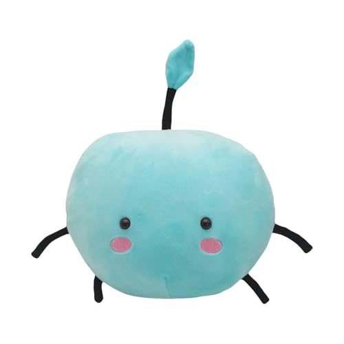 KUKUShining Stardew Junimo Plüschtier, Süße Waldgeister Figur Plüschtier Weiches Kissen Spielzeug Kuscheltier for Kinder Fans Geschenke(Blue) von KUKUShining