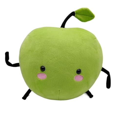 KUKUShining Stardew Junimo Plüschtier, Süße Waldgeister Figur Plüschtier Weiches Kissen Spielzeug Kuscheltier for Kinder Fans Geschenke(Green) von KUKUShining