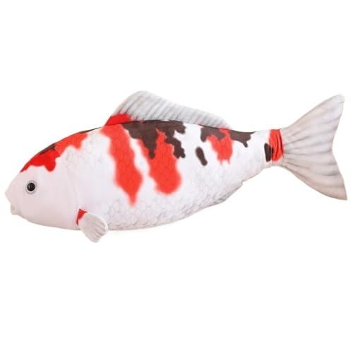 Koi Fisch Plüsch, Simulation Fischkissen Kuscheltier Wurfkissen Weiches Stofftier Karpfen Plüschkissen Meerestier Plüschtier Spielzeug Koi Fisch Plüsch, Simulation Fischkissen Kuscheltier Wurfkissen Weiches Stofftier Karpfen Plüschkissen Meerestier Plüschtier Spielzeug von KUKUShining