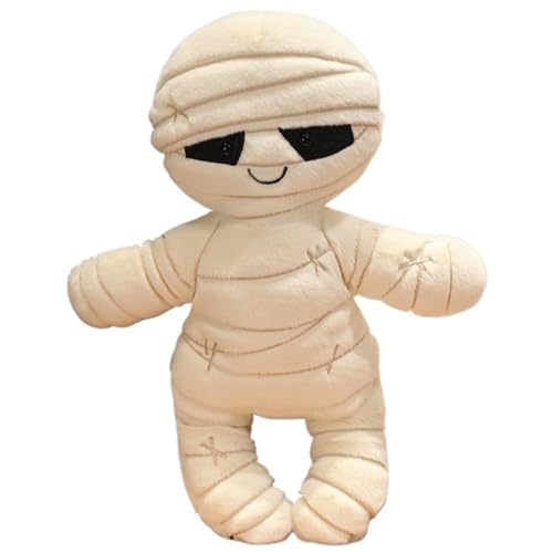 Mumie Plüsch, Halloween Zombie Mumie Kuscheltier Weiches Gefülltes Kuscheliges Plüschtier Spielzeug Für Die Heimdekoration Mumie Plüsch, Halloween Zombie Mumie Kuscheltier Weiches Gefülltes Kuscheliges Plüschtier Spielzeug Für Die Heimdekoration von KUKUShining