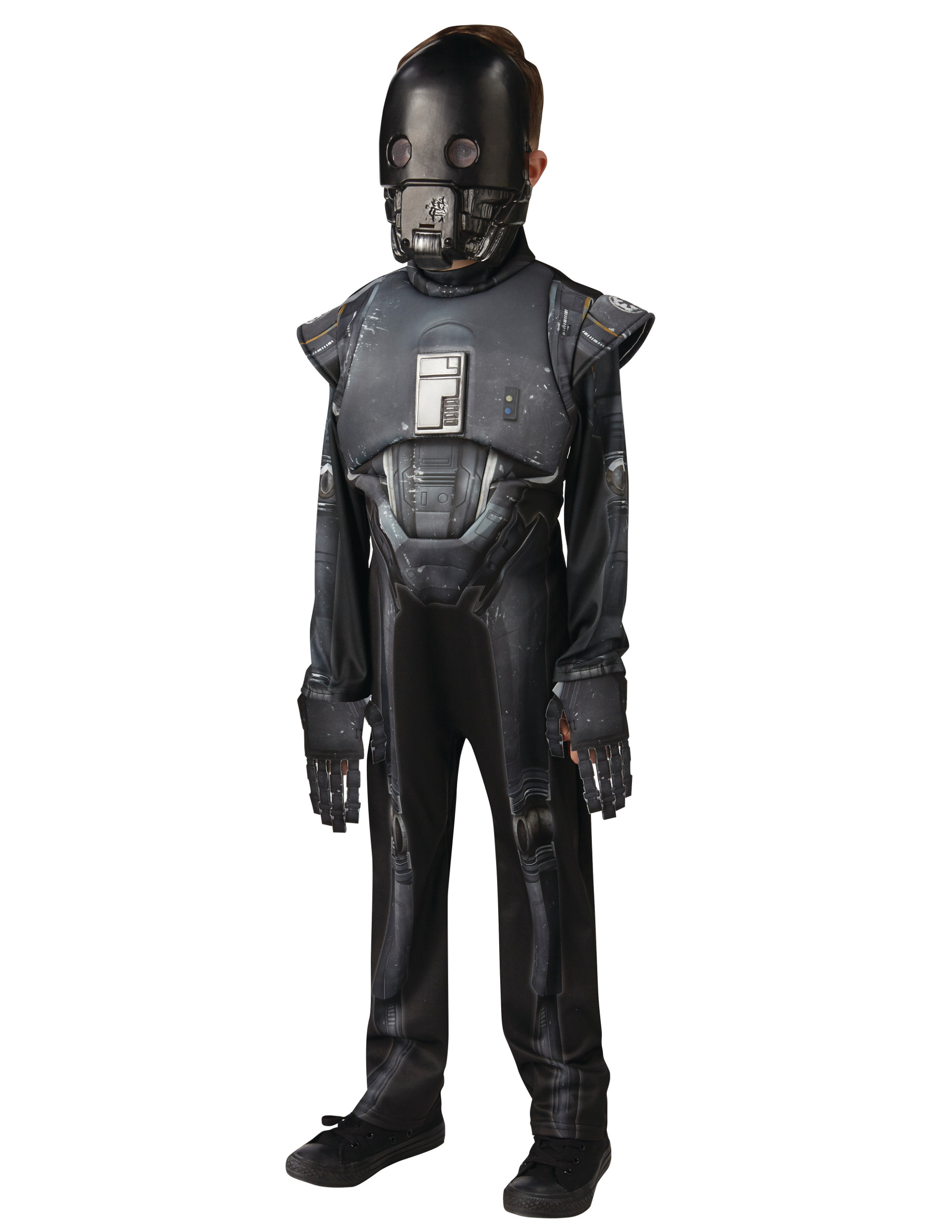 K-2SO Droide Star Wars Deluxe Kinderkostüm Lizenzware schwarz von KULTFAKTOR GmbH