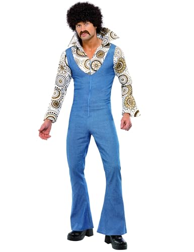 KULTFAKTOR GmbH Disco Tänzer Kostüm 70er Jahre blau-bunt L KULTFAKTOR GmbH Disco Tänzer Kostüm 70er Jahre blau-bunt L von KULTFAKTOR GmbH