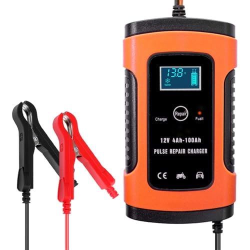 Autobatterietester, 1. 2V / 24V. Autobatterieprüfgerät. LCD Digital Battery Analyzer Autokarbuch-Diagnosewerkzeug SOH SOC CCA IR Messung for das Automotorrad , Präzise und schnell(C) von KUMIAN