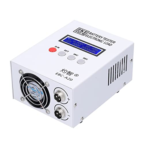 Autobatterietester, EBC-A20. Batterieprüfgerät 3. 0V 20A 85W. Lithium-Blei-Säure-Batterie-Kapazität Tester 5A Aufladung 20A Entladungs-Support-Software-Steuerung , Präzise und schnell von KUMIAN