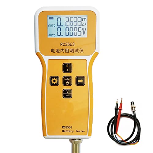 Autobatterietester, High-End-Sonde RC3563. Hochpräzise Innenwiderstandsdetektor True Vierdraht AC. Lithium-Blei-Säure-Lithium-Autobatterie-Tester , Präzise und schnell(Tester Probe) von KUMIAN