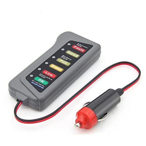 KUMIAN Autobatterietester, 12V Batterieprüfgerät über Autoladegerät Automotive Tester Tools Schneller Batterieprüfgerät for Auto-Autowerkzeuge, Präzise und schnell von KUMIAN