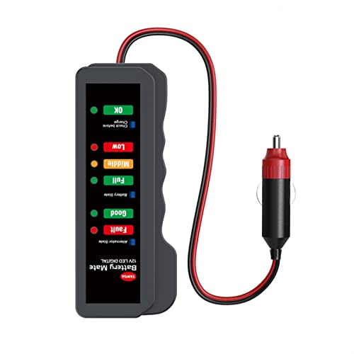 KUMIAN Autobatterietester, Batterieprüfgerät unterstützt 1 2V / 24V. Batterie-Tester-Generator-Status-Check-Car-Batterie-Tester-Ladegerät, Präzise und schnell(04) von KUMIAN