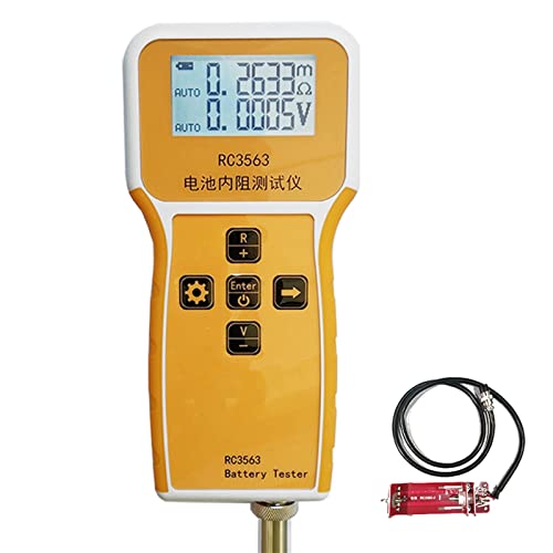 KUMIAN Autobatterietester, High-End-Sonde RC3563. Hochpräzise Innenwiderstandsdetektor True Vierdraht AC. Lithium-Blei-Säure-Lithium-Autobatterie-Tester, Präzise und schnell(Tester Fixture) von KUMIAN