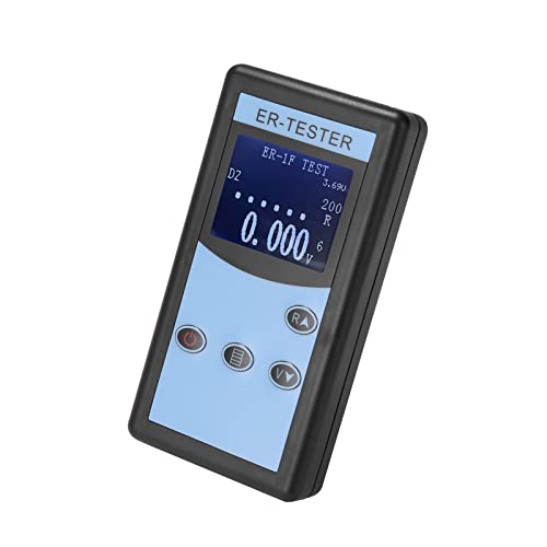 KUMIAN Autobatterietester, Interne Widerstandstester Vierdrahtbatterie Interne Spannungswiderstand Testwerkzeug Handheld Tragbare Batterieknopftester, Präzise und schnell(Four Wire Rack) von KUMIAN