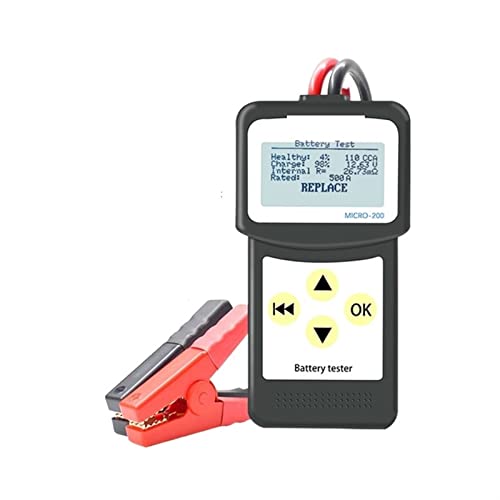 KUMIAN Autobatterietester, Professionelles Diagnosetool Lancol Micro 200 Car Battery Tester Fahrzeug Analyzer 12V CCA Batteriesystem Tester USB Zum Drucken, Präzise und schnell von KUMIAN