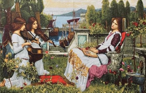 1000-teiliges Ölgemälde-Poster von Waterhouse für Erwachsene und Familien, Lernspielzeug, Gt210Zw, 26 x 38 cm von KUTDE