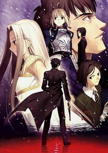 2000-teiliges Japanisches Anime-Poster „Shirou Emiya Night“ für Erwachsene, Familien-Lernspielzeug, 70 x 100 cm von KUTDE