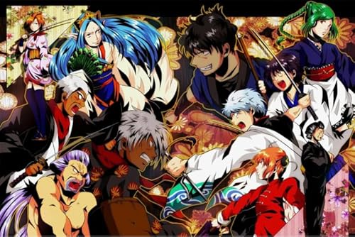 Puzzle 2000 Teile Japanische Animes Gintama Poster Puzzles Lernspielzeug für Erwachsene Xq273Zy 70x100CM Puzzle 2000 Teile Japanische Animes Gintama Poster Puzzles Lernspielzeug für Erwachsene Xq273Zy 70x100CM von KUTDE