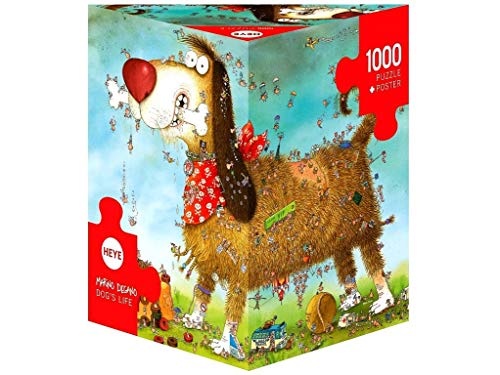 Unbekannt 294915 KV&H Verlag GmbH Dog´s Life, Degano Puzzle, Green, 1000 von KV&H Verlag GmbH