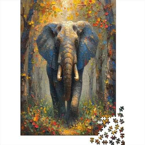 ElefAmeisen Puzzle 1000 Teile,für Erwachsene, Impossible Puzzle,farbenfrohes Legespiel,GesKükenlichkeitsspiel Für Die Ganze Familie,Erwachsenenpuzzle Puzzel 1000pcs (75x50cm) von KVZPQCVYU