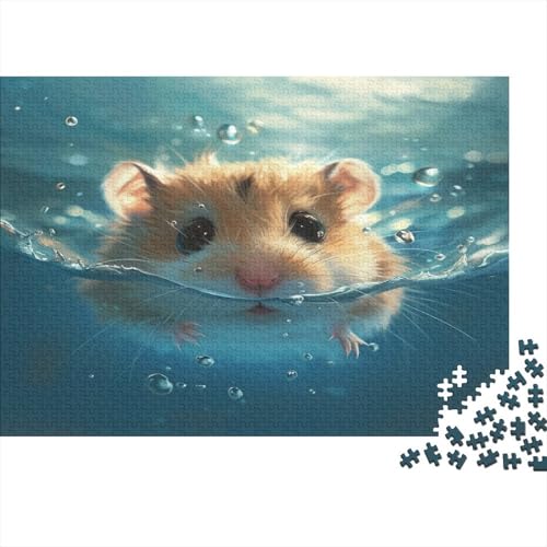 Hamster 1000 Teile Puzzle, Puzzles Für Erwachsene, 1000 Teile Puzzlespiel Für Jugendliche & Erwachsene Puzzlespiel Puzzel 1000pcs (75x50cm) von KVZPQCVYU