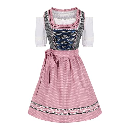 Frau Oktoberfest Kleid + Schürze Set Deutsch Bayerisch Bier Eng Kleid Halloween Karneval Kostüm von KWCLTH