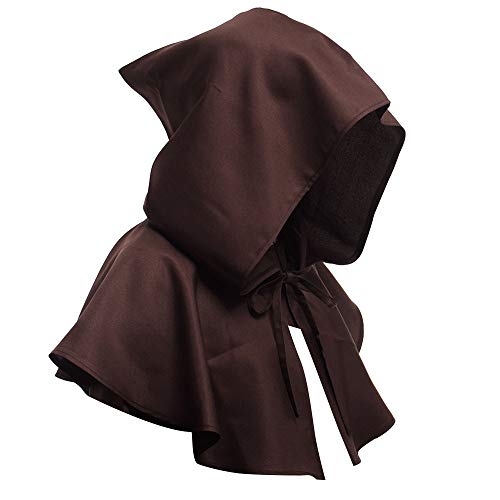 Halloween Mittelalter Cosplay Wind Hut Cosplay Kostüm unheimlicher Umhang mittelalterliche Hexerei heidnischer von KWCLTH