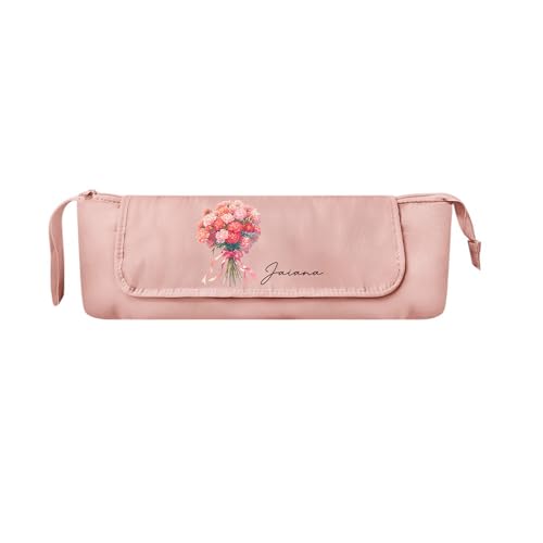 KWCLTH Haarpflege-Accessoires Organizer-Taschen Reisebedarf Hair Tools Individuelle Blumen und Namen Reisetaschen von KWCLTH