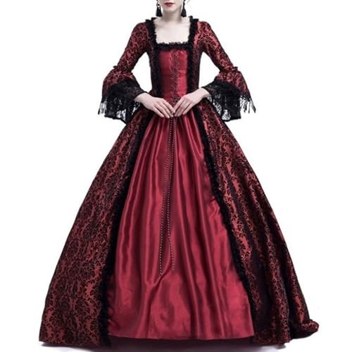 KWCLTH Queen victoria trägt im mittelalter ein mittelalterliches mittelalterliches kostümkleid für eine königliche und von KWCLTH