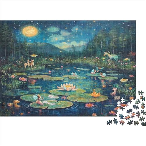 1000pcs (75x50cm) Puzzles, Puzzles Für Erwachsene Und Teenager Fee Tale Art Style von KWFYBEHZ