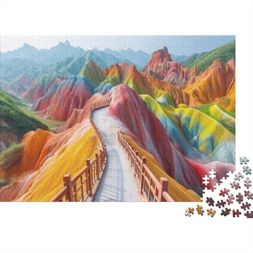 1000pcs (75x50cm) Puzzles, Puzzles Für Erwachsene Und Teenager Geopark von KWFYBEHZ