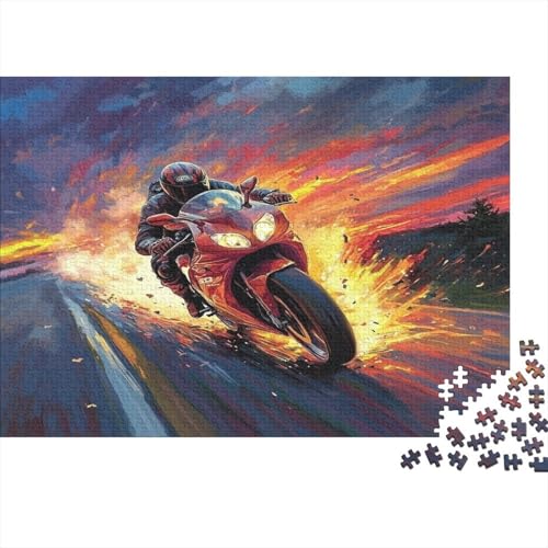 1000pcs (75x50cm) Puzzles, Puzzles Für Erwachsene Und Teenager Motorrad von KWFYBEHZ