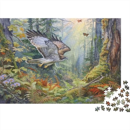 Adler Rätsel Für Erwachsene |Busch| 1000pcs (75x50cm) Puzzles Lernspiele Home Decor Puzzles von KWFYBEHZ